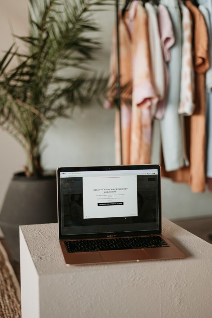 Example of our technology for personalized body type shopping